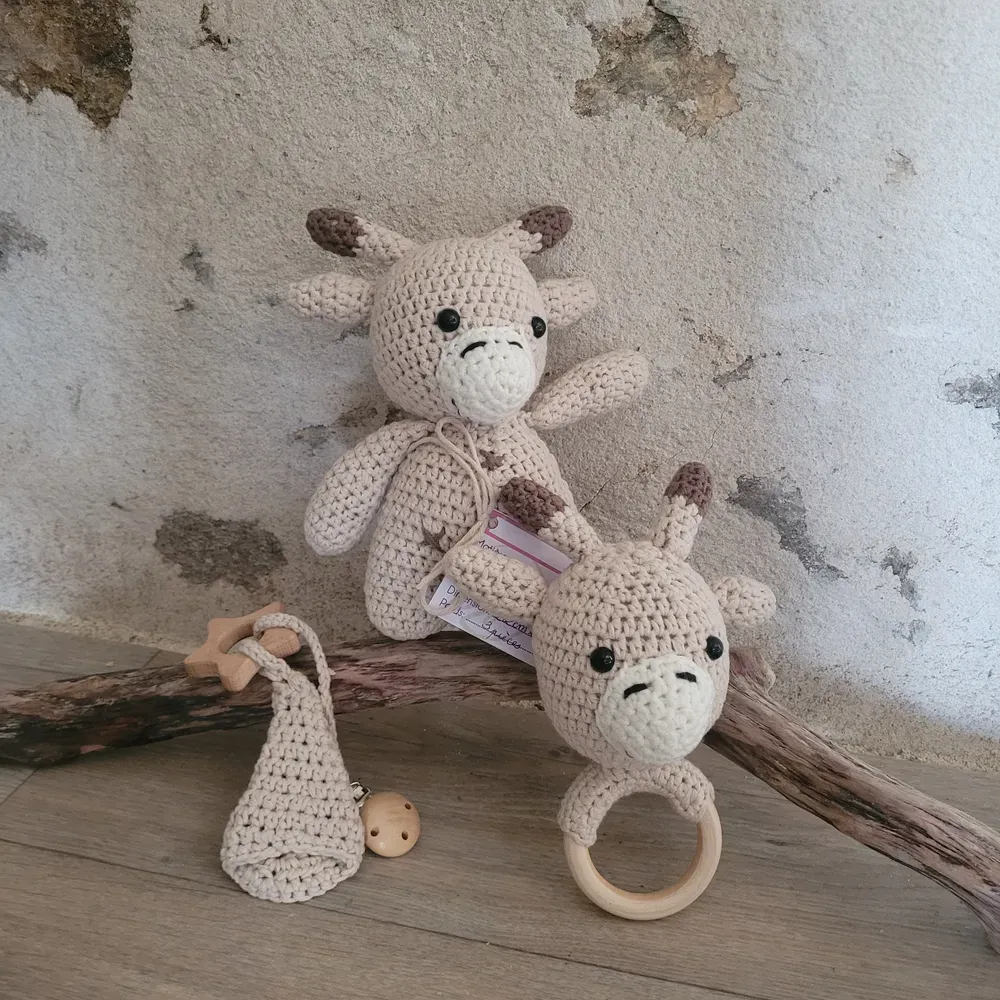 Peluche en crochet de Madagascar Coffret naissance-1-madagascar-madagascar